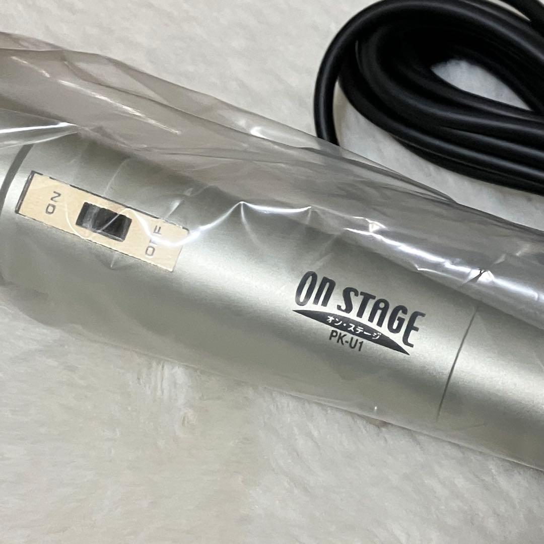 新品同様 ペアマイク セット ON STAGE お家 パーソナル カラオケ