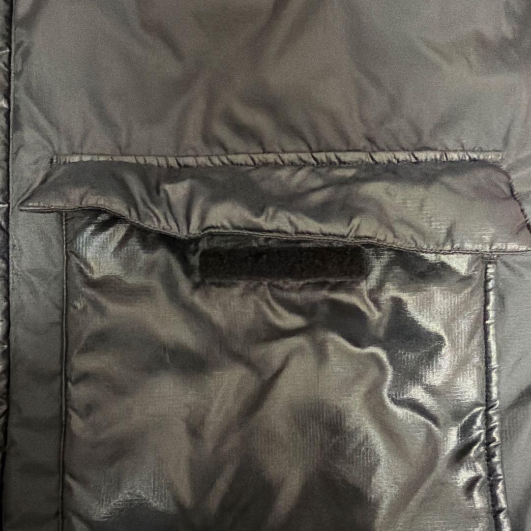 ATHLETA 中綿ハーフコート ブラック Lサイズ