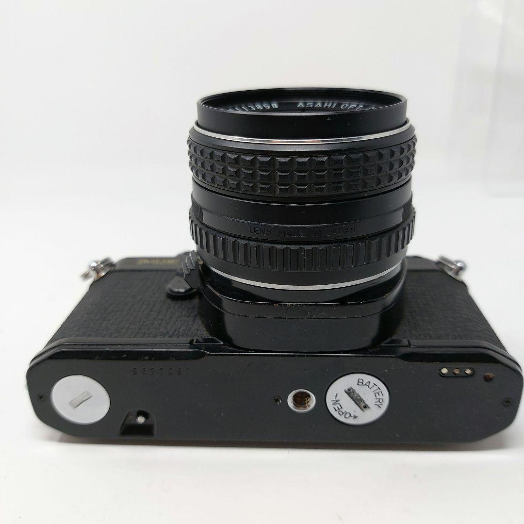 【完動品】美品 PENTAX ME ブラックボディ レンズ PLフィルター付