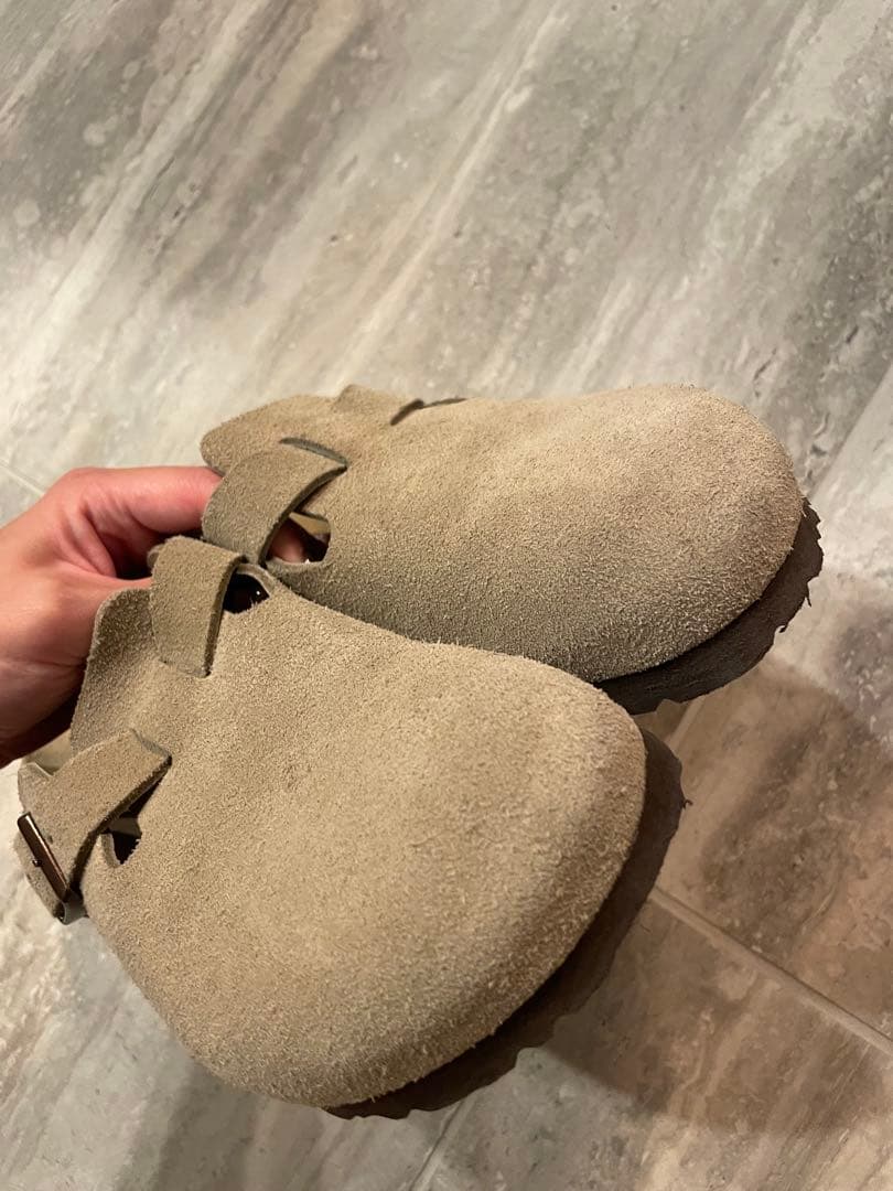 BIRKENSTOCK スエード ボストン 38