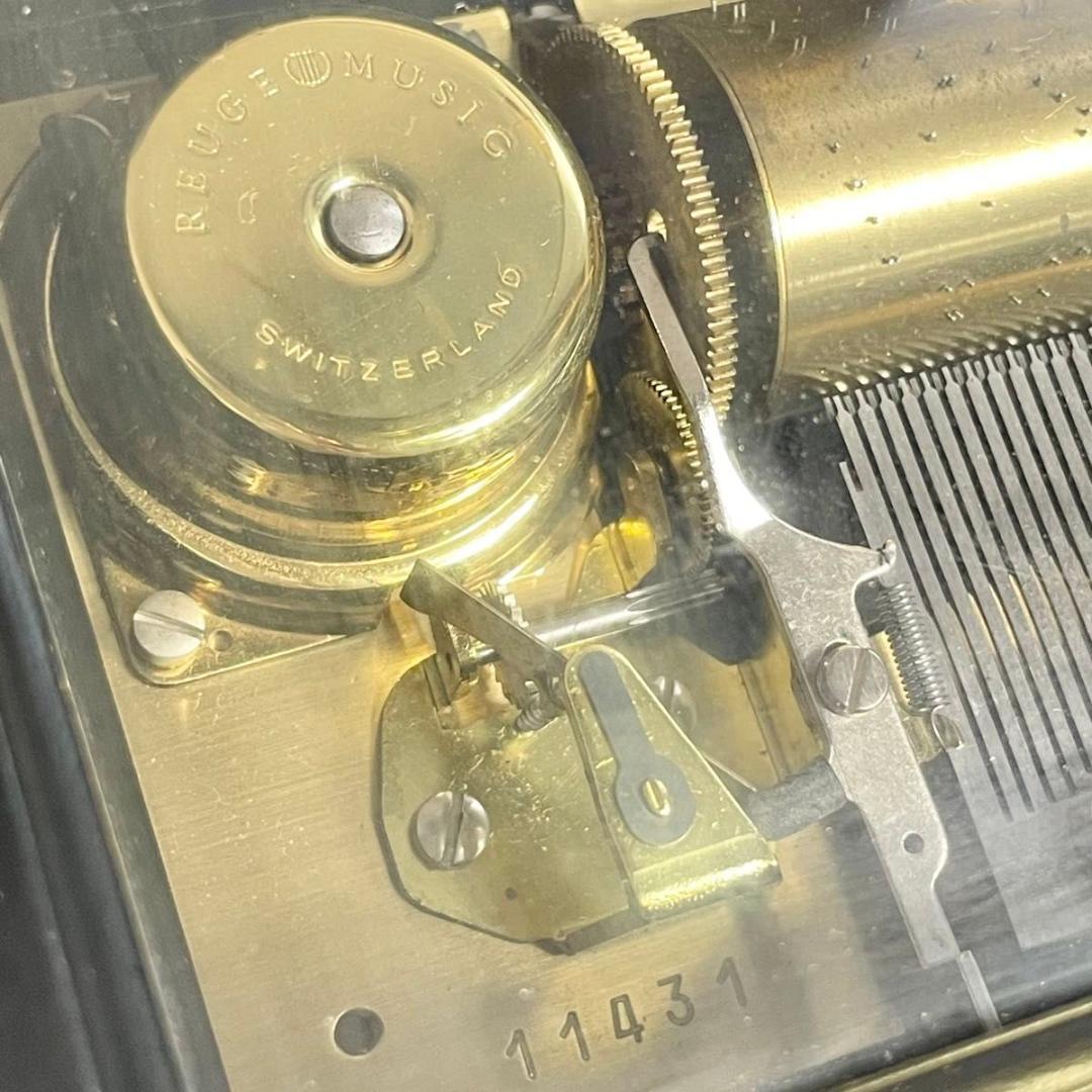 【保証書付】リュージュ オルゴール REUGE Canon 72弁 カノン 良品