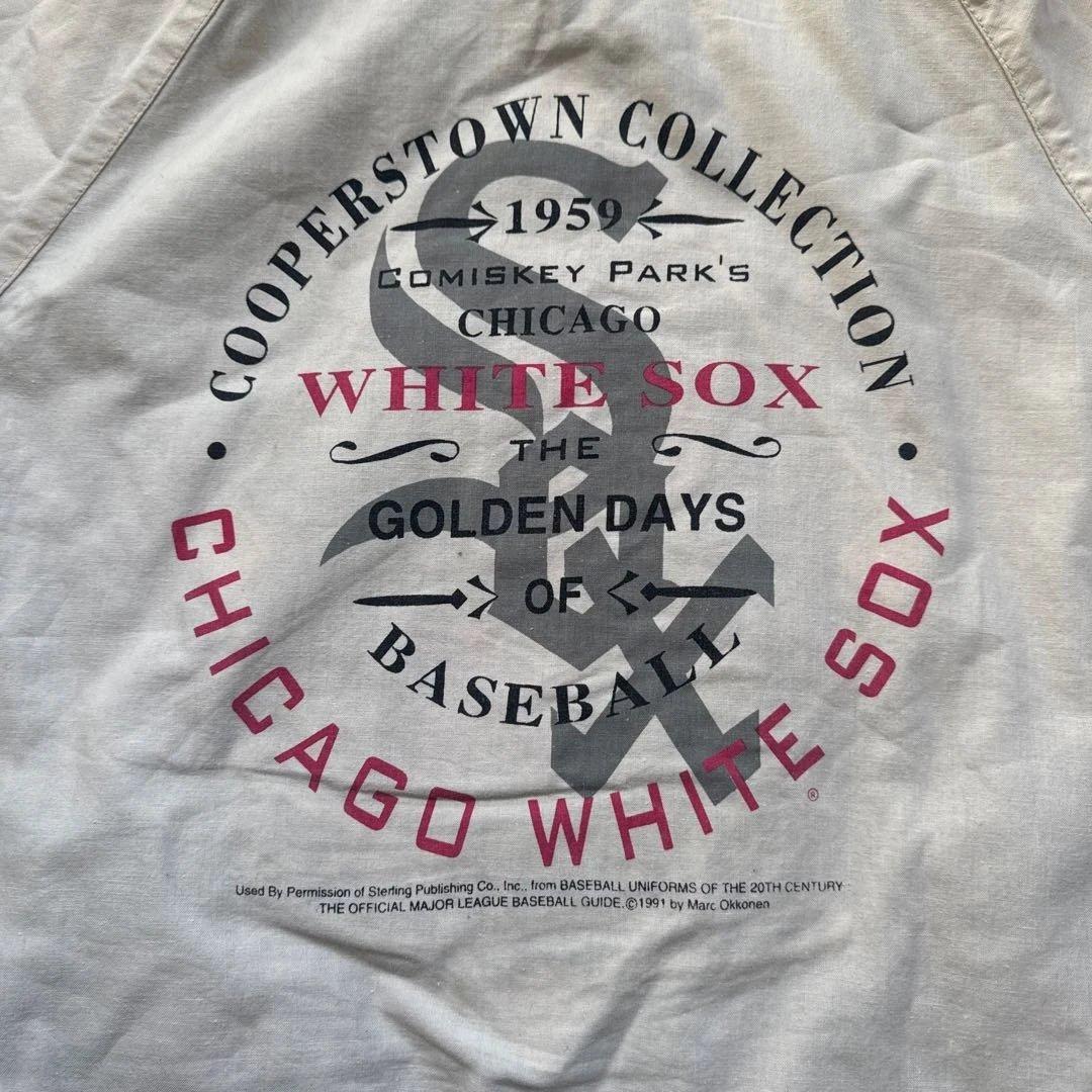 white sox ヴィンテージ　リバーシブルジャケット