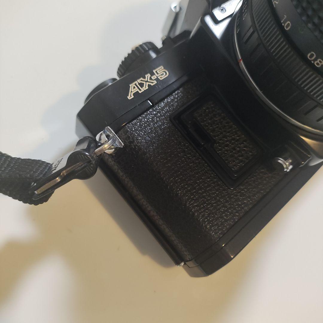 FUJICA AX-5 一眼レフカメラ 替えレンズ カバー付き