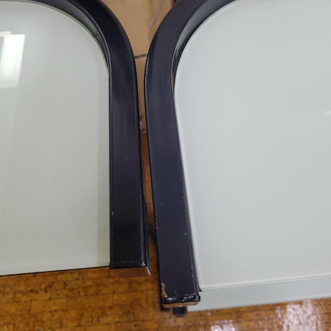 美容室　セット面　ドレッサー テーブル付きミラー2点サイドテーブル1点