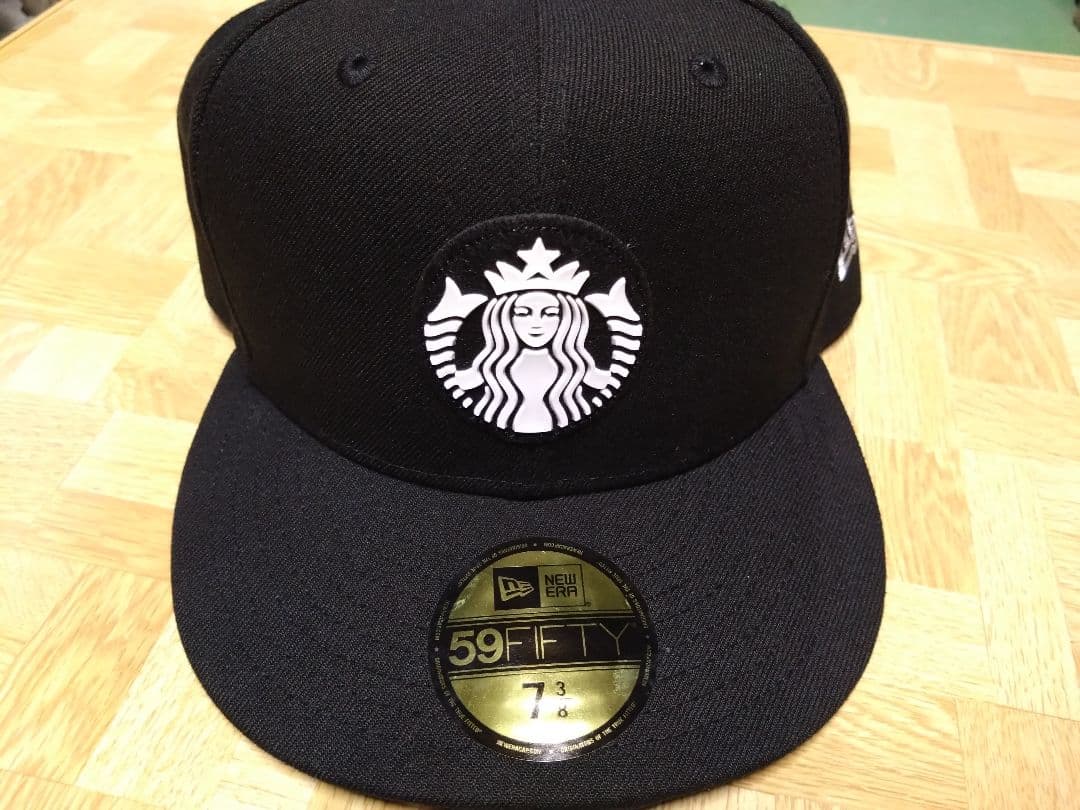 【海外限定】 ニューエラ 59fifty　スターバックス　 7 3/8