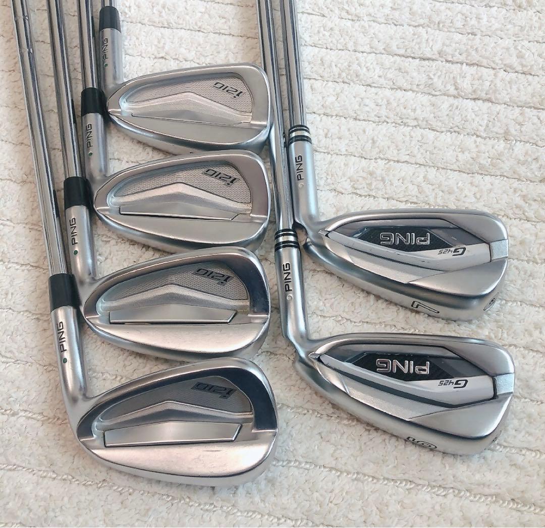 ピン PING i210/G425アイアン コンボセット 6本