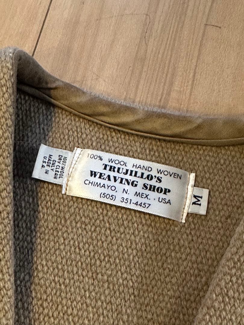 TRUJILLO'S トルフィリオス チマヨ ベスト VEST ストライプ