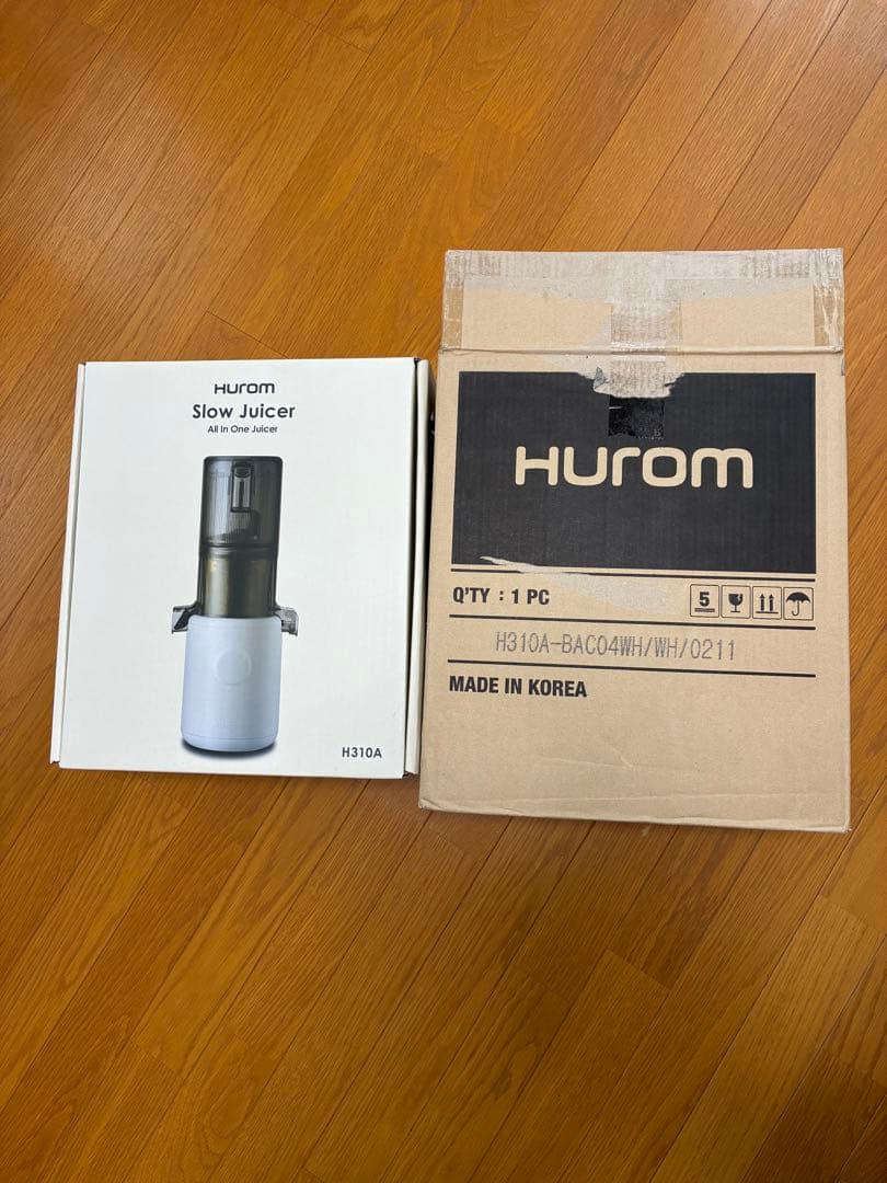 Hurom H310A スロージューサー　白　ヒューロム