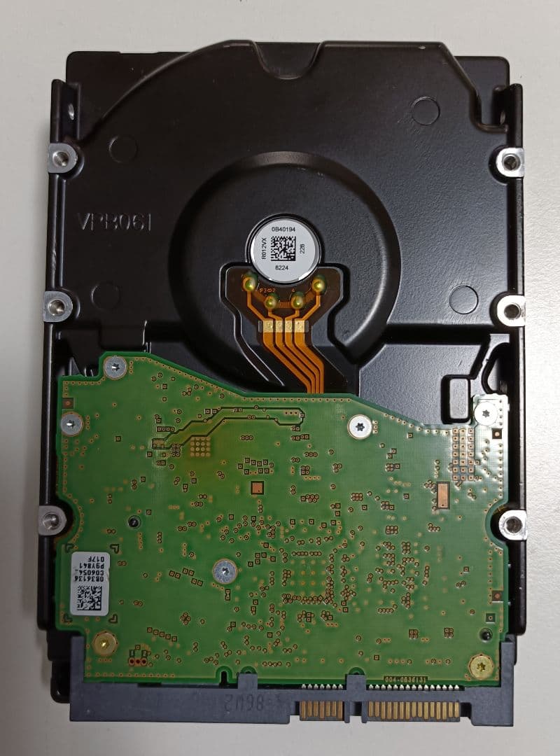 【注意】表示 W.D. WD81PURZ 8TB SATA 5400rpm 内蔵