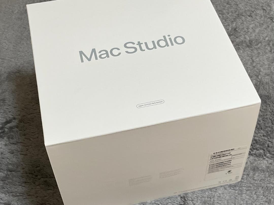 Macデスクトップ 2023 Mac Studio M2 MAX/12c/38c/64G/1TB