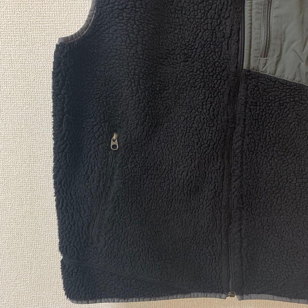 【超希少】Patagonia パタゴニア　ベスト　フリース　レトロX 黒　L