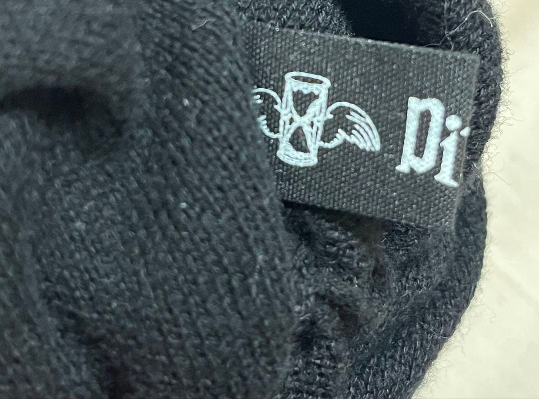 DimMoireディムモアール 十字の誓いニーハイウォーマー ブラック