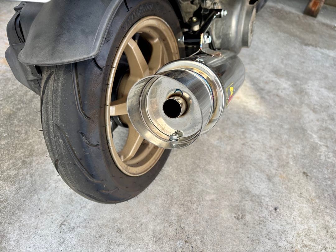 スズキ　ヴェクスター150バ用 ステンレス マフラー　リアライズ　realize