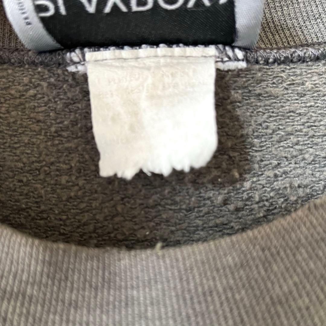 古着 90's プレイボーイ スウェット 墨黒 フェード