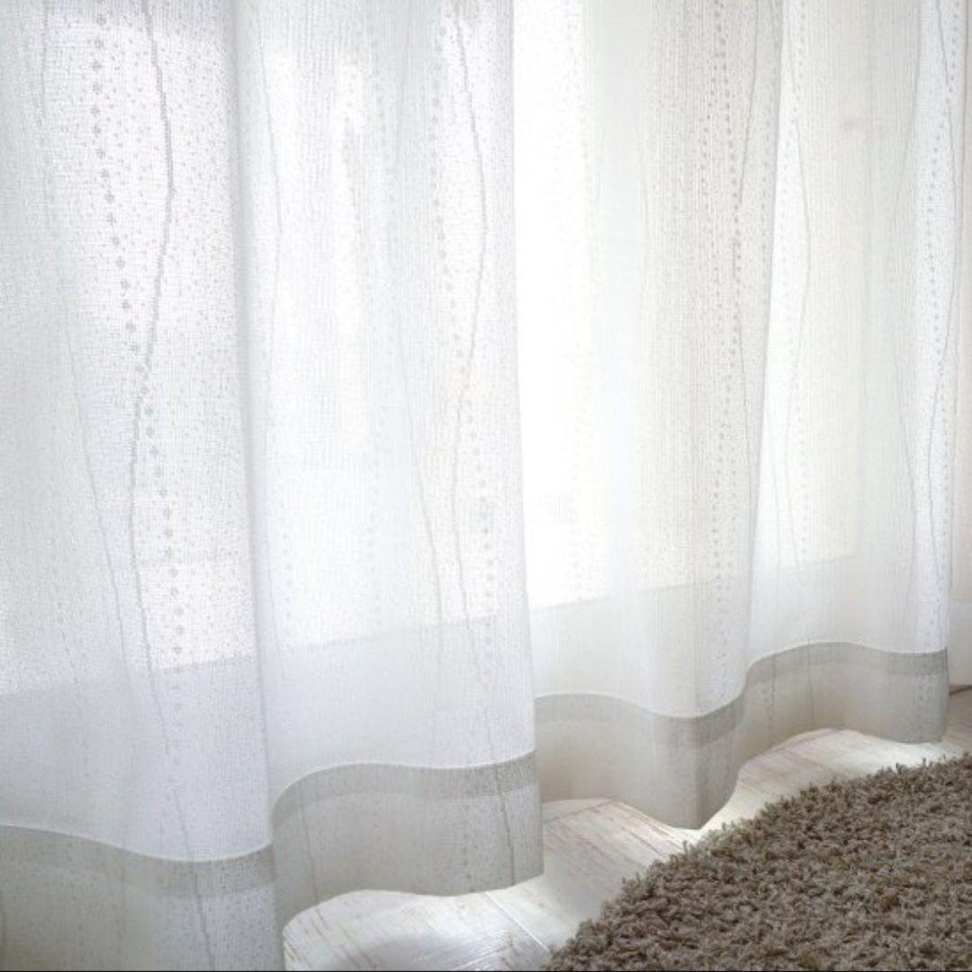 遮像レースカーテン  ４枚