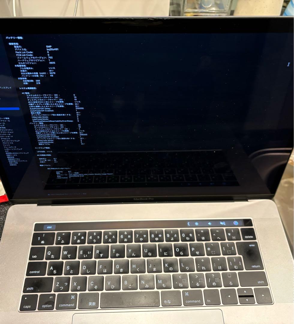 MacBook本体 Apple MacBook Pro 16inch