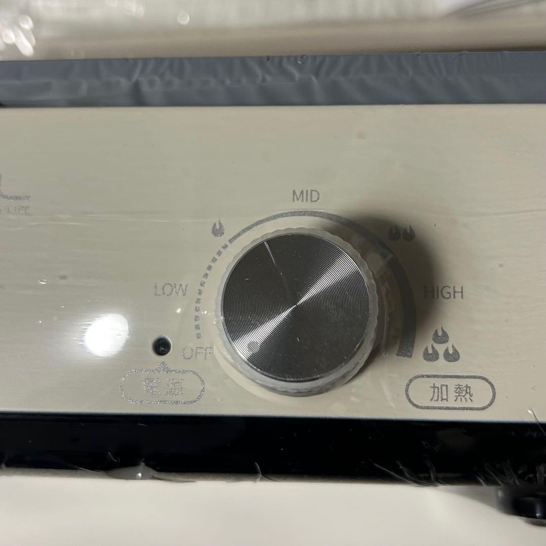 セパレートホットプレート 1台多役 2口熱源 強力 たこ焼き グリル おしゃれ