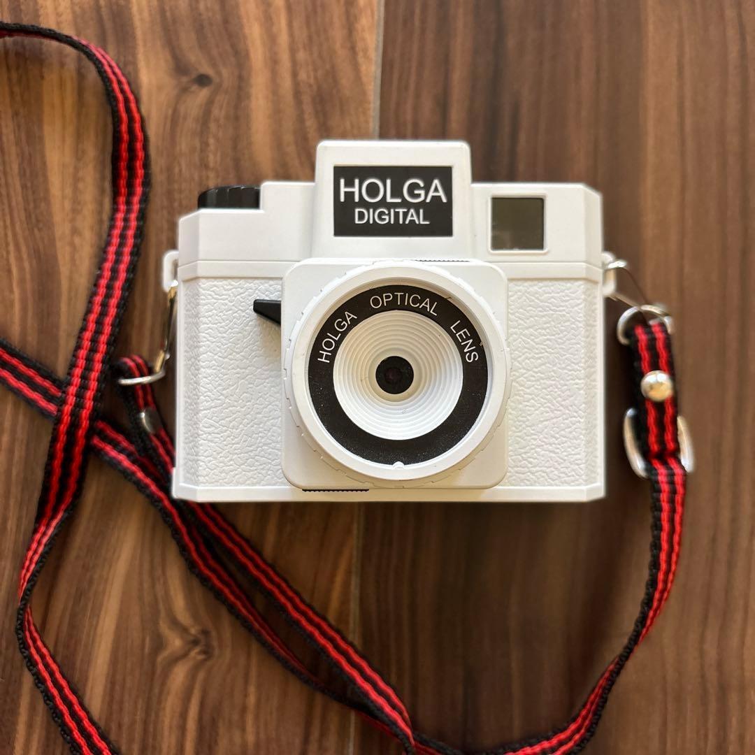 [希少！]トイカメラ HOLGA DIGITAL ホワイト