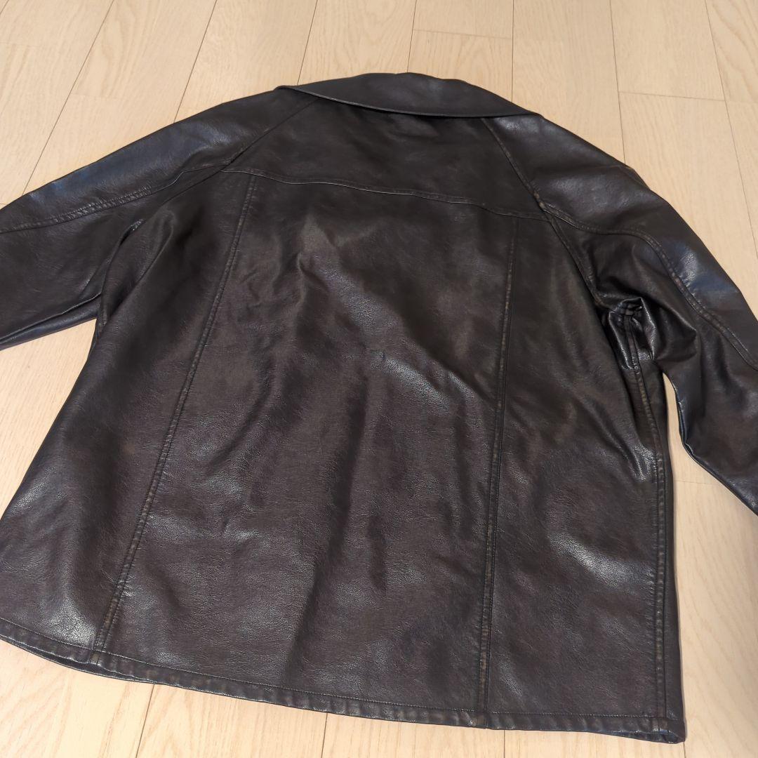Ameri　USED LIKE SYNTHETIC LEATHER JACKET
