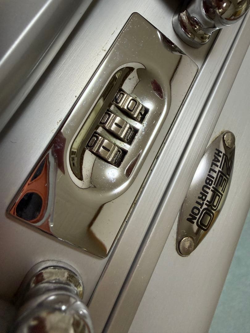 希少品　美品　鍵付　ゼロハリバートン　ガンケース　ライフルケース　キューケース