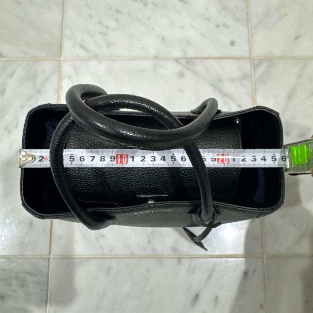 【美品】ADMJ 黒 ハンドバッグ 卒業式　入学式