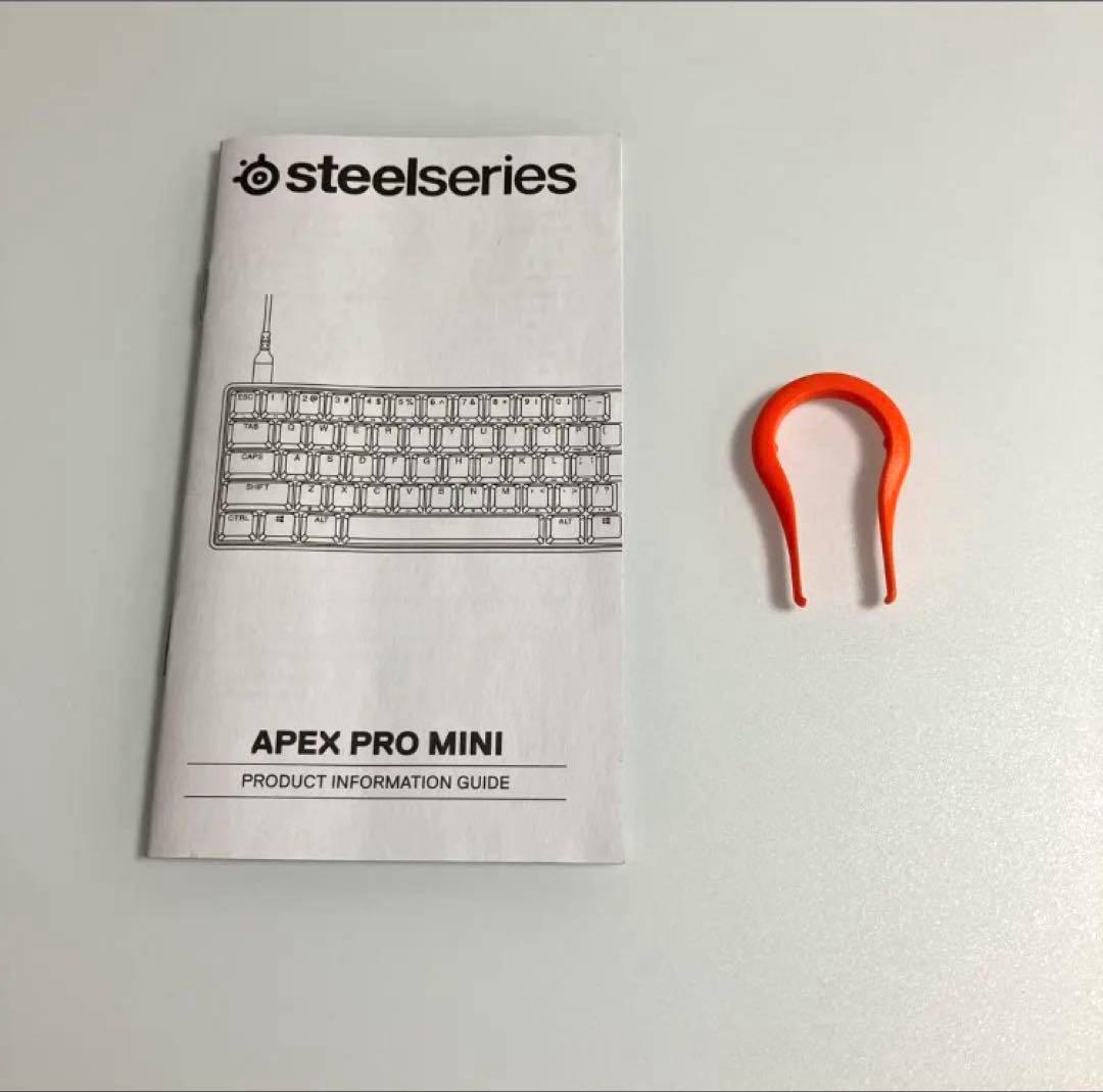 【極美品‼️】SteelSeries Apex Pro Mini 動作確認済み