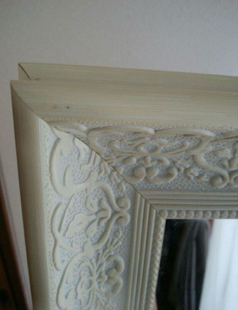 ヴィンテージ風 アンティーク風 スタンドミラー 姿見　全身鏡 クラシック　姫系