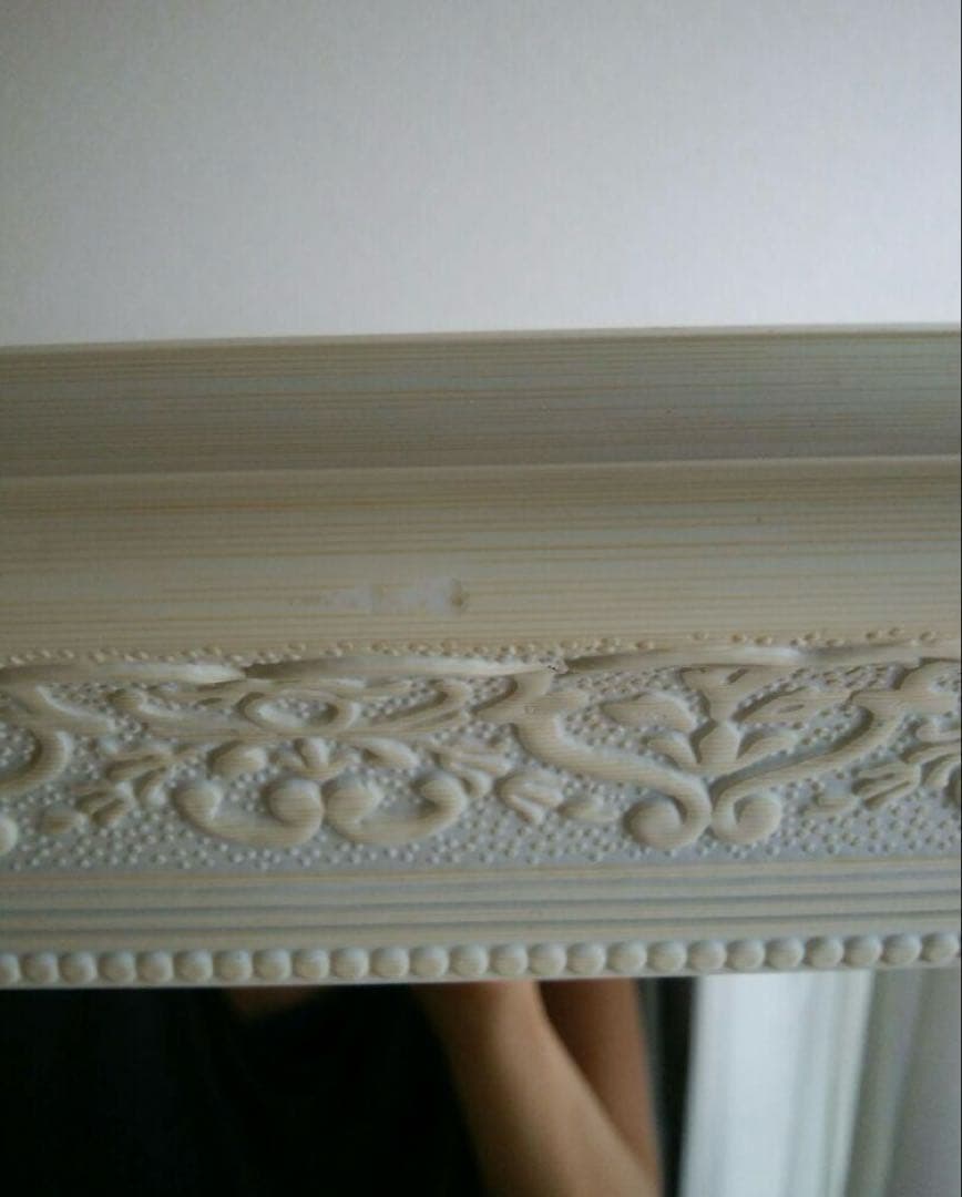 ヴィンテージ風 アンティーク風 スタンドミラー 姿見　全身鏡 クラシック　姫系