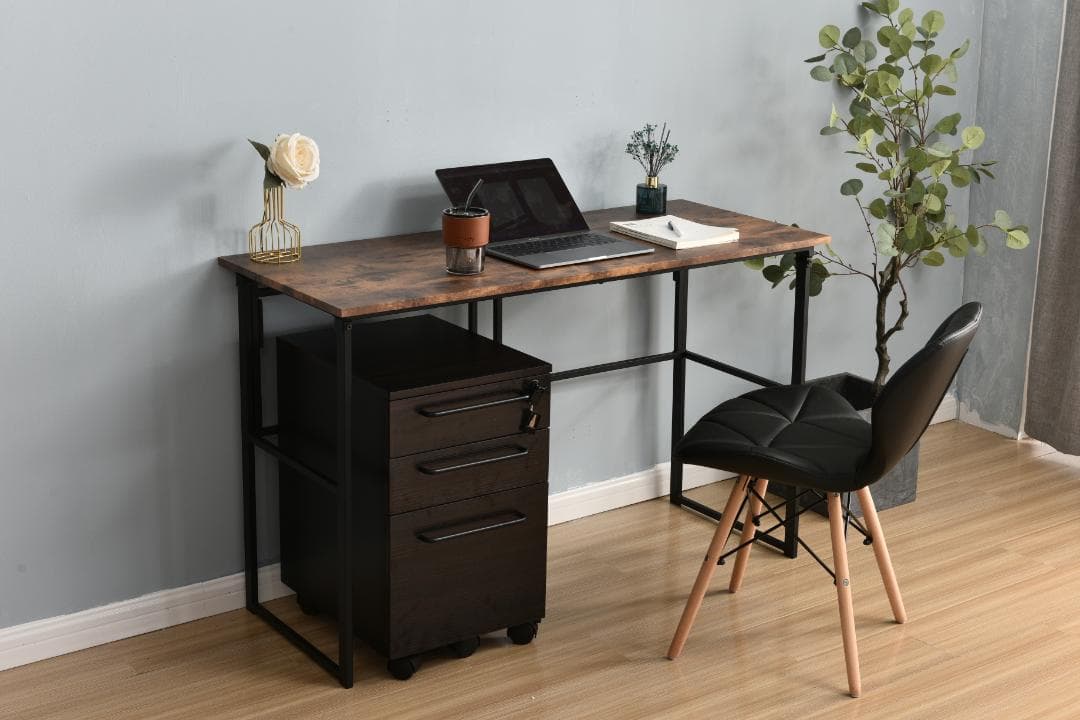 パソコンデスク シンプルワークデスク ゲーミングテーブル 幅120cm