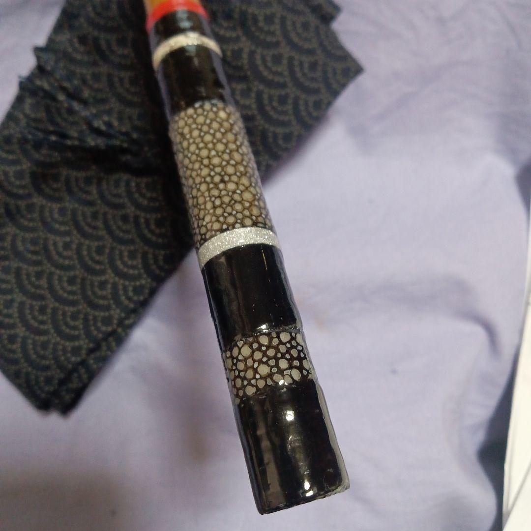 カーボン竿掛け総塗り笛巻き二本物カスタム・へら竿・へら鮒・ヘラブナ・へら・竿掛