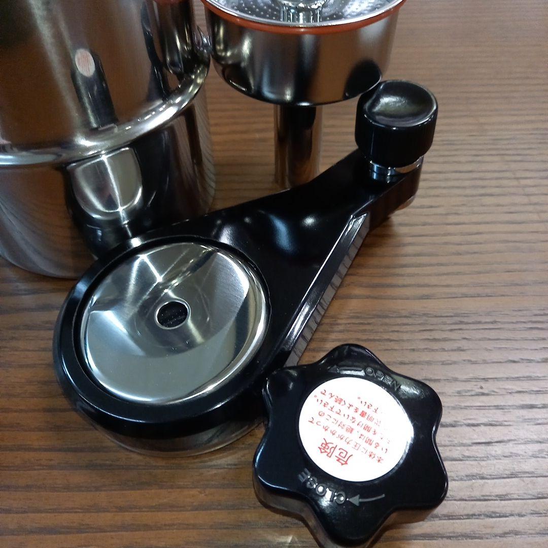 美品　ベルマン　直火式　エスプレッソ　カプチーノ　cx-25