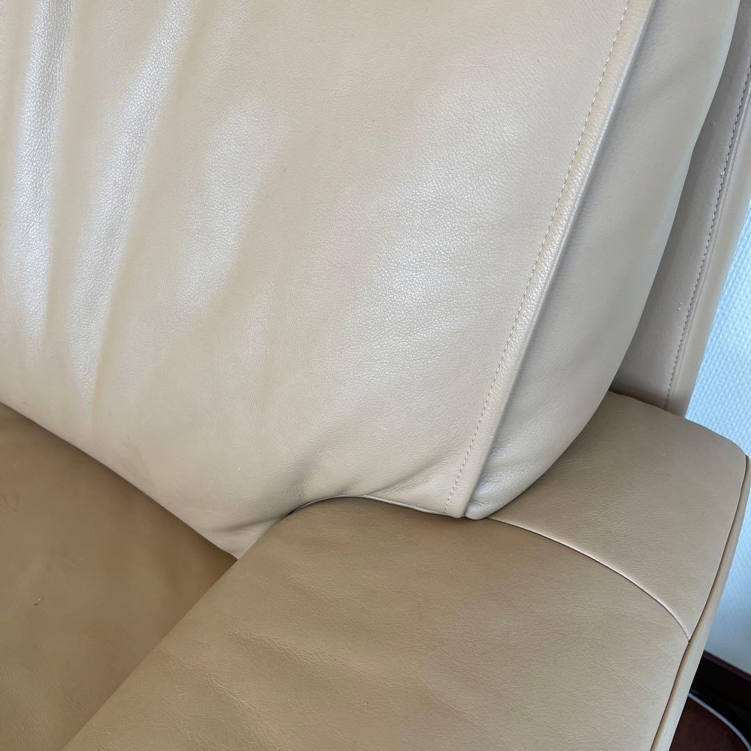 カリモク　ドマーニ　レザー 3人掛けソファ