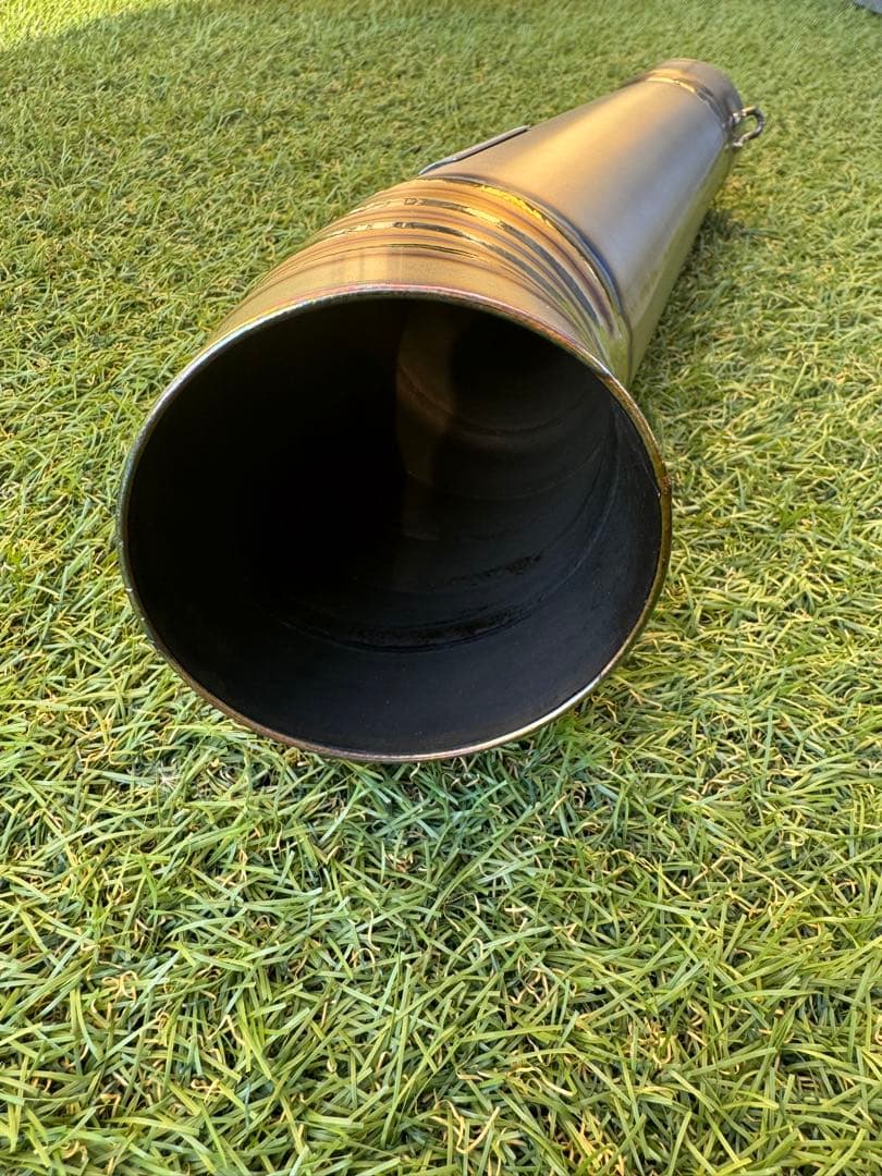 Z900RS アサヒナレーシング フルチタンEX GPメガフォン　別注エンブレム