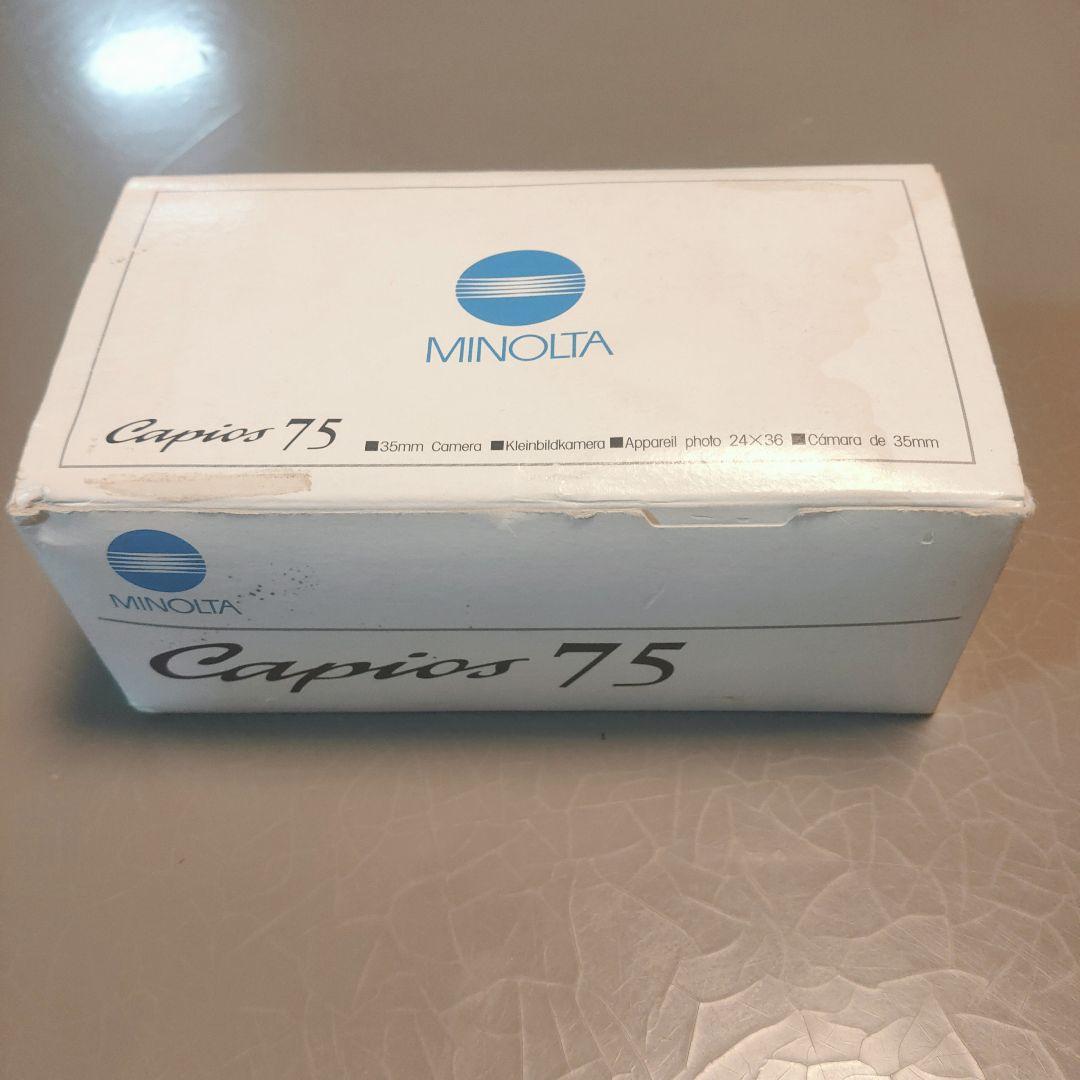 極美品 Minolta Capios75 ミノルタ コンパクト フィルム カメラ