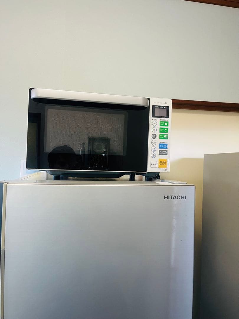 HITACHI 冷蔵庫・電子レンジ セット