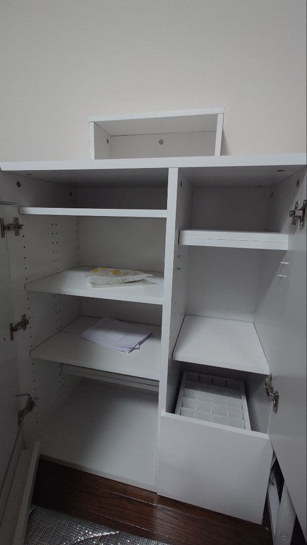 LOWYA ロウヤ　OSHITERU（オシテル）推し活収納棚　ホワイト　完成品