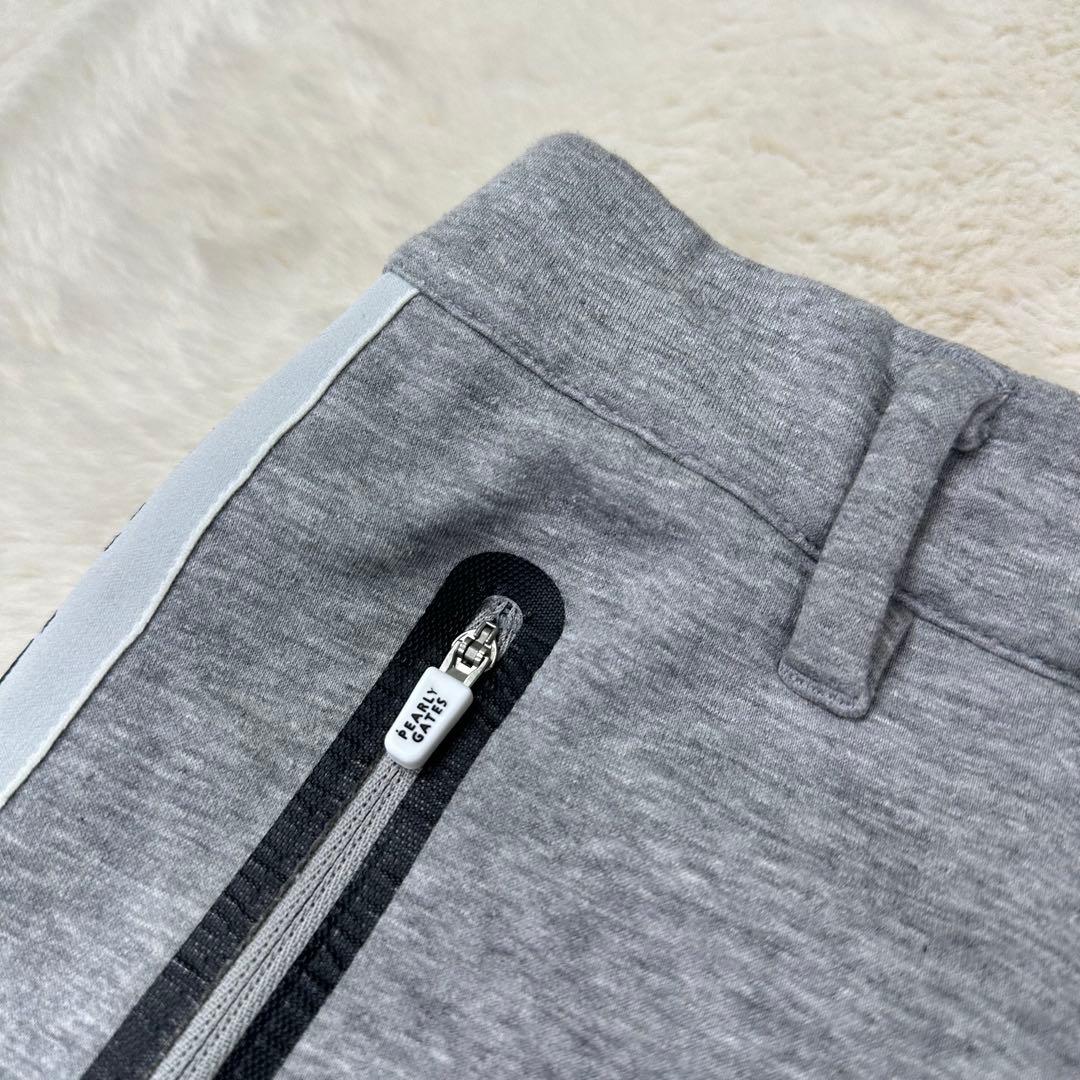 ✨美品✨パーリーゲイツ ロゴテープ スカート グレー 0 スウェット ストレッチ