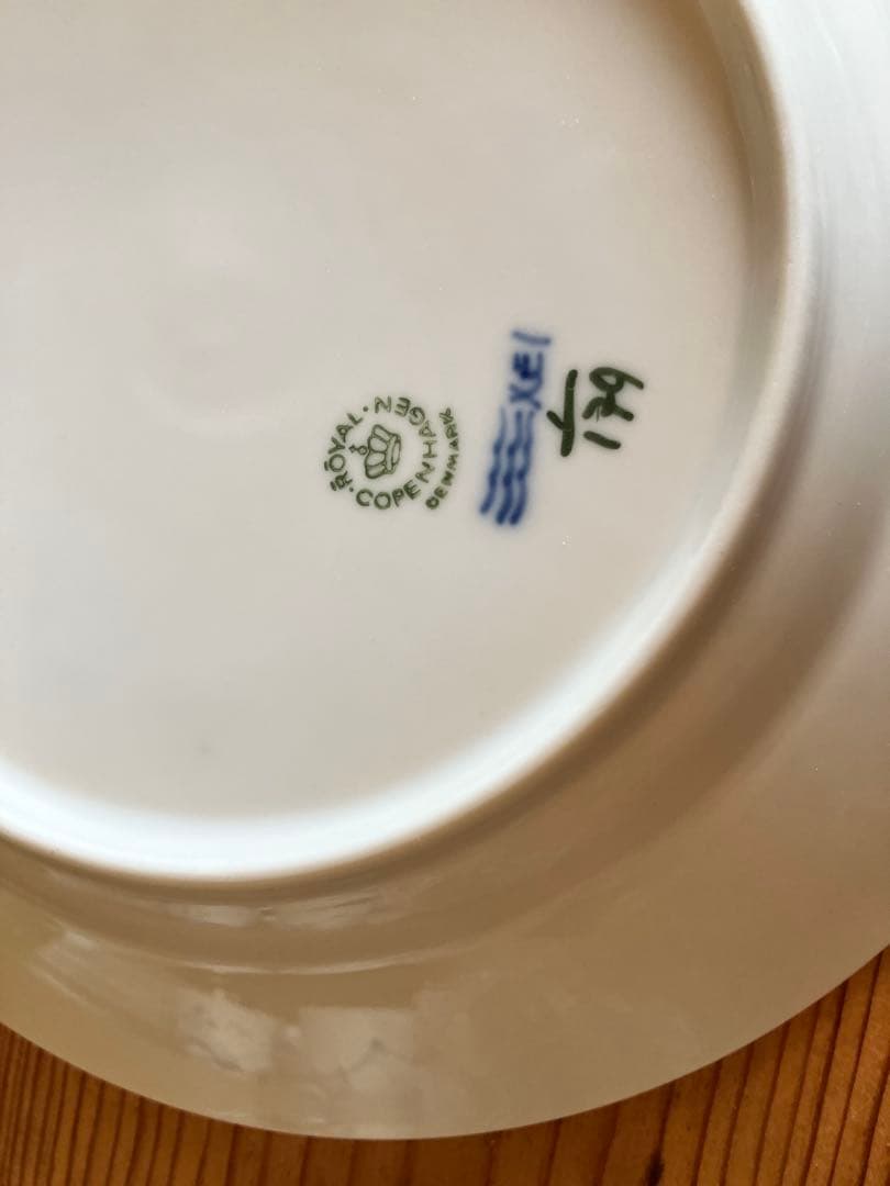 ロイヤルコペンハーゲン　ブルーフルーテッド　19デザートプレート×5