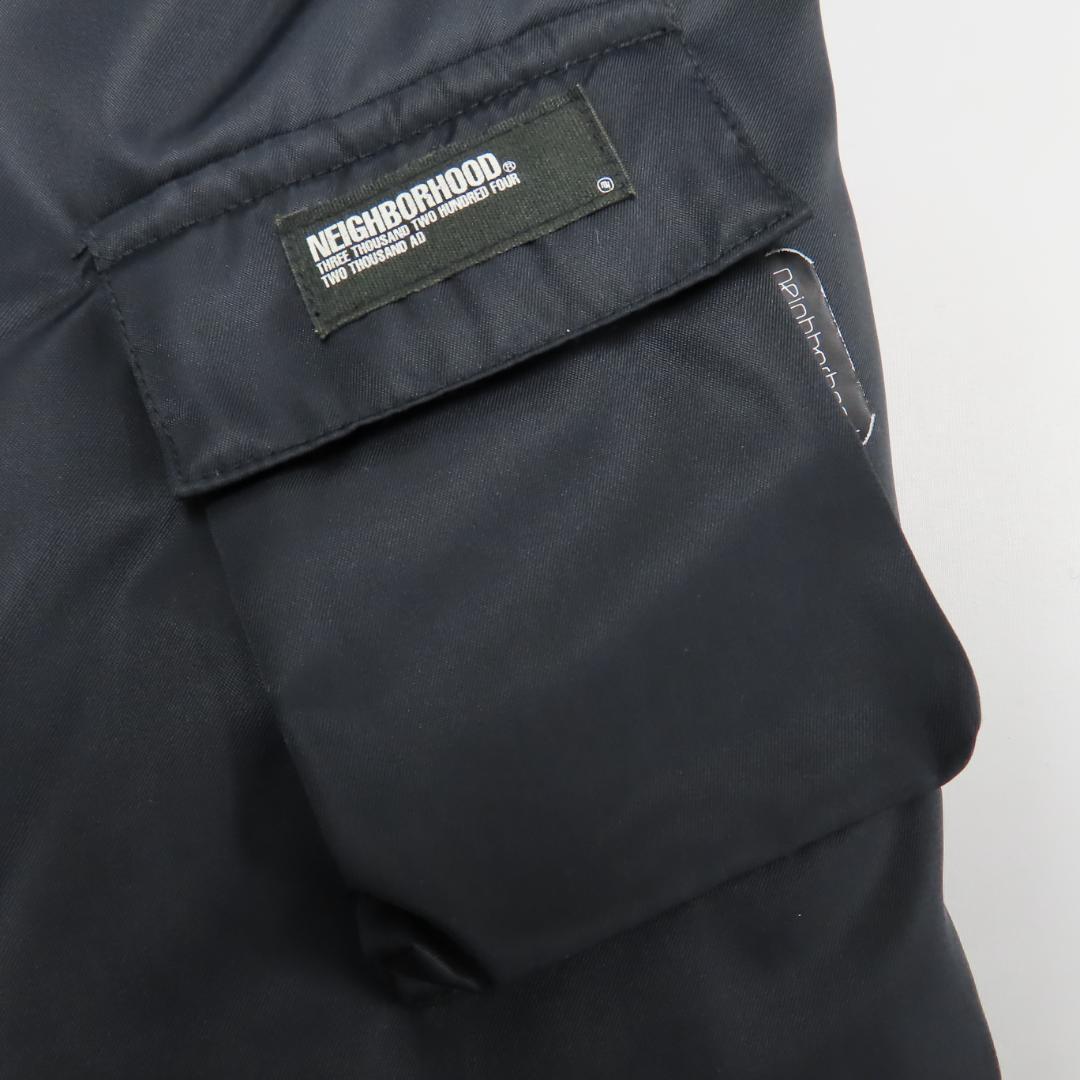 00AW NEIGHBORHOOD バイカラー ワイヤー モッズ ジップ コート