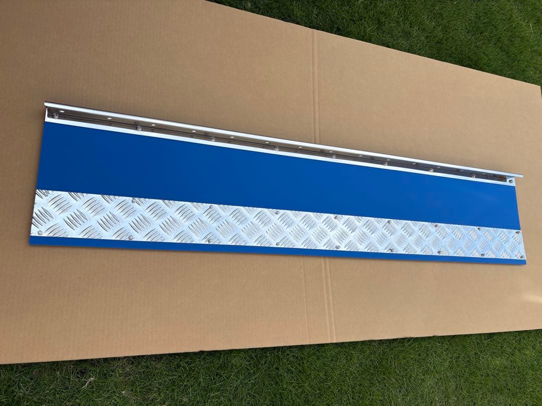 サービス品　軽トラック長タレ　一枚物　青ゴム　ステンレス　ハイゼット　キャリー等