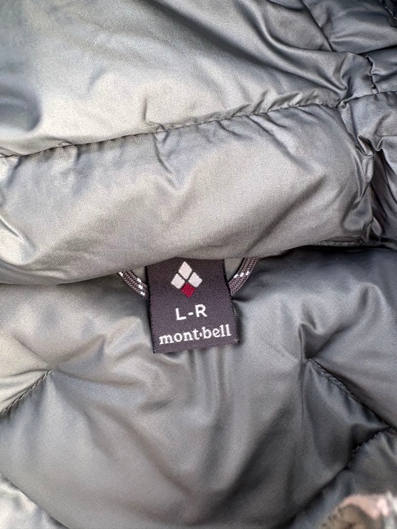さ*な様 montbell 水色 ネージュダウン レディースL 袋付き