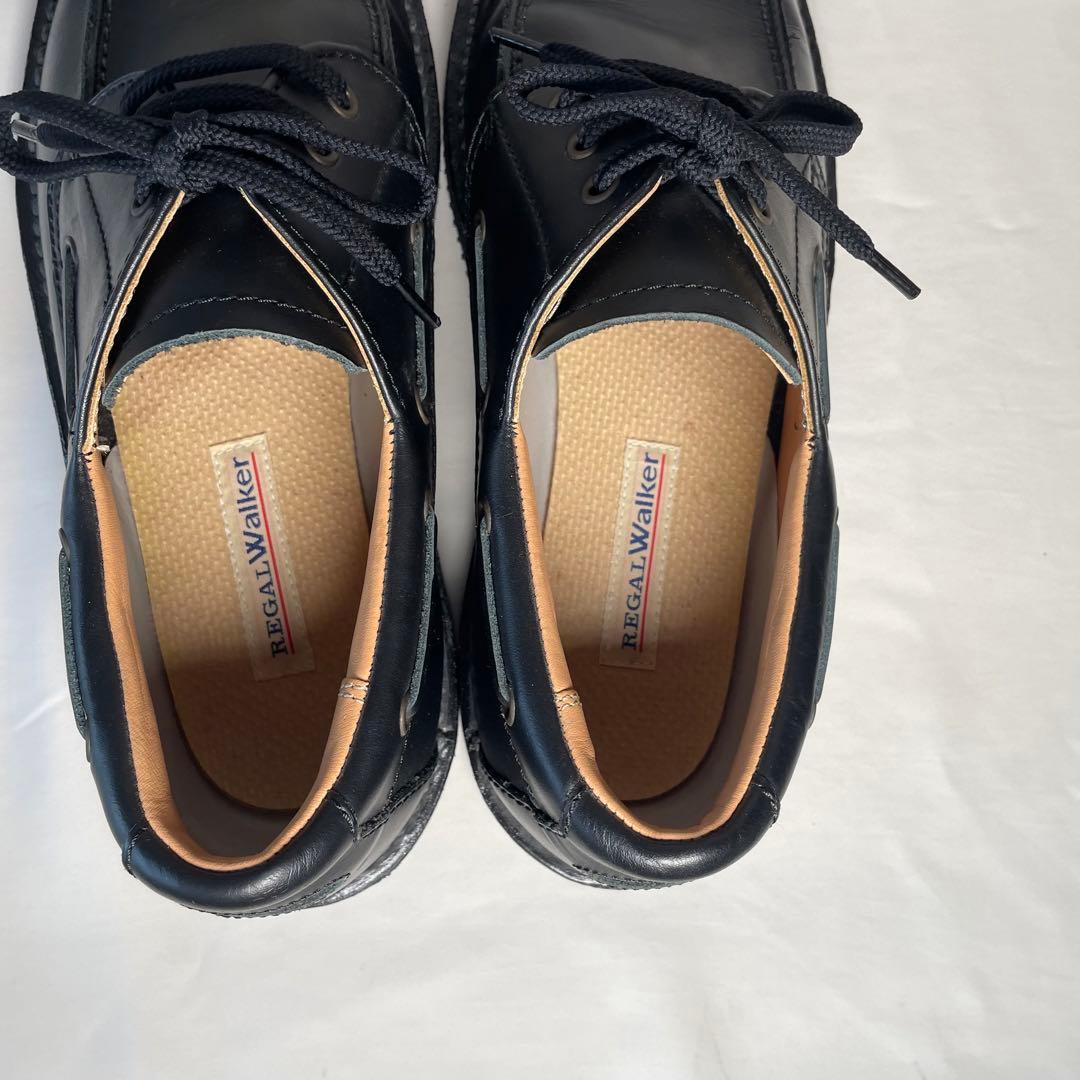 【美品】リーガル ウォーカー 革靴 デッキシューズ ビブラムソール　26cm相当