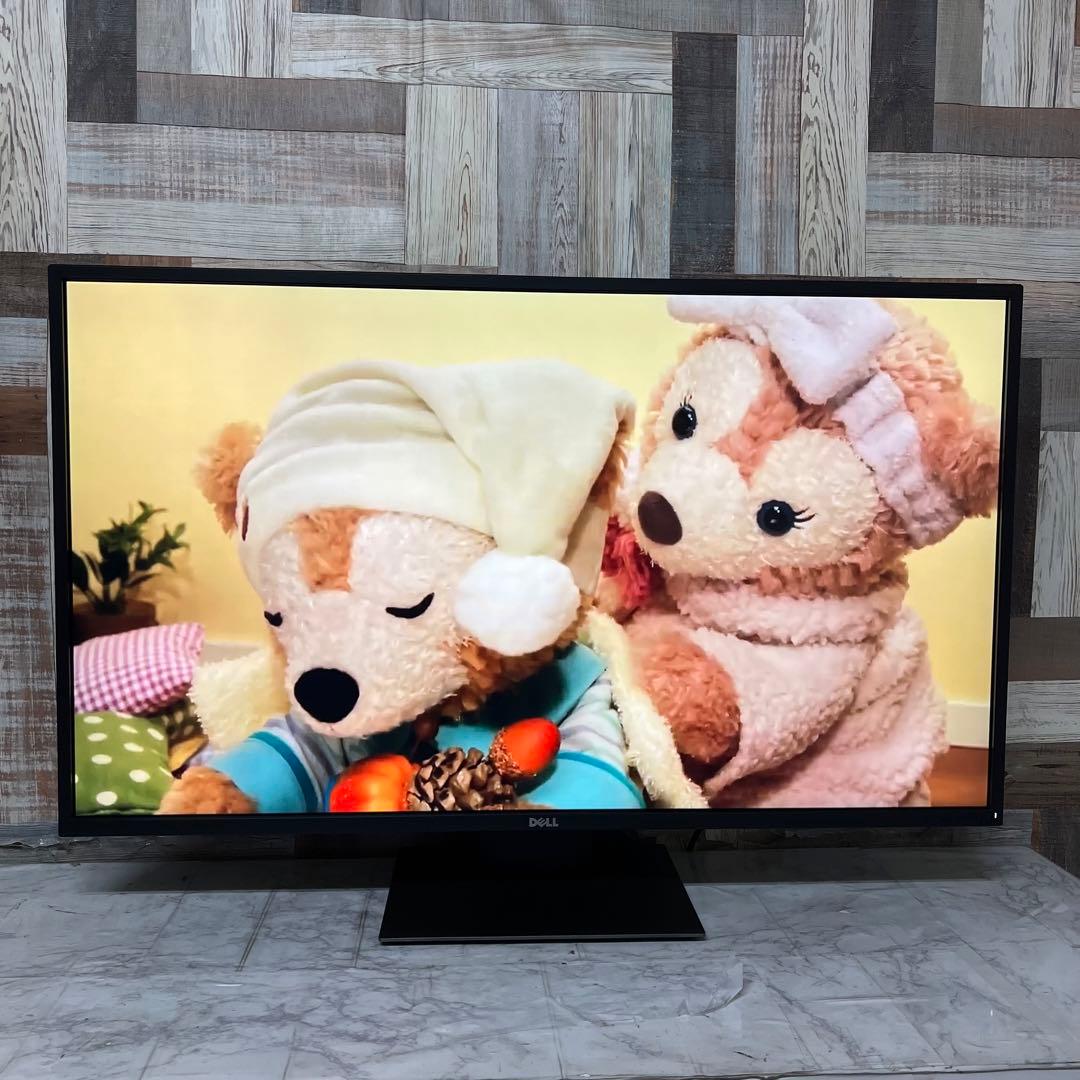 即日受渡❣️全国送料込DELL 4Kマルチ43型モニター P4317Q スピーカー