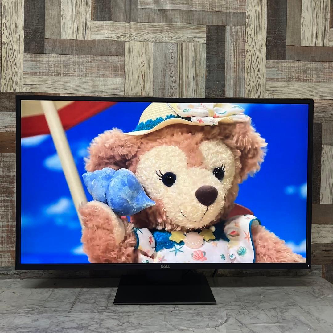 即日受渡❣️全国送料込DELL 4Kマルチ43型モニター P4317Q スピーカー