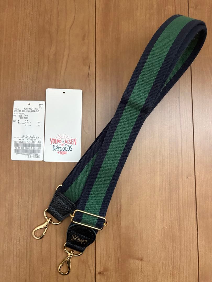 FRAMeWORK 【YOUNG&OLSEN】別注ストラップ付きベルト バック