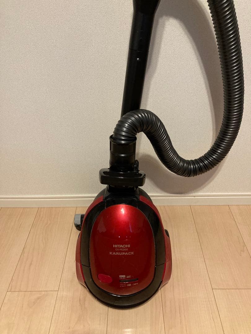 日立掃除機　cv-pe300 ルビーレッド