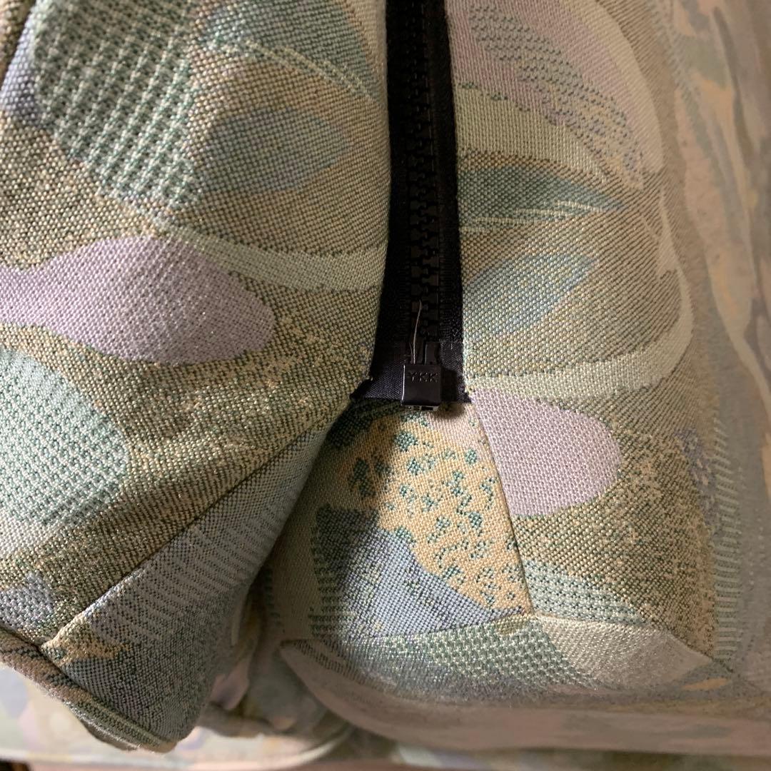 高級マルニ木工ヴィンテージ昭和レトロ平成レトロカモフラージュ柄 2人掛けソファ