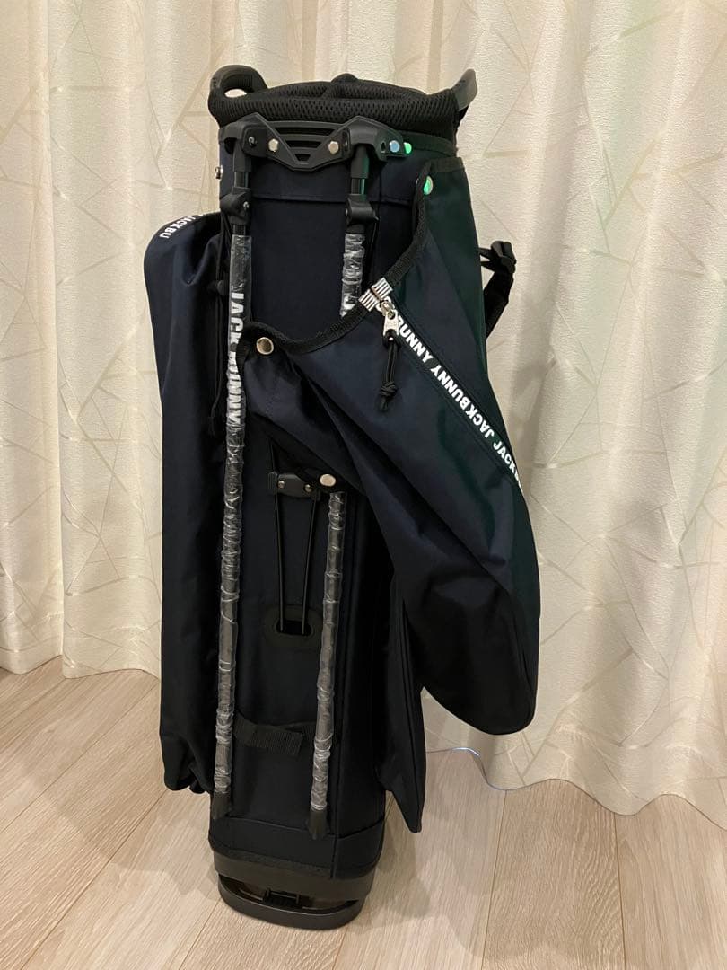 【新品未使用】ジャックバニー　キャディバック　ネイビー