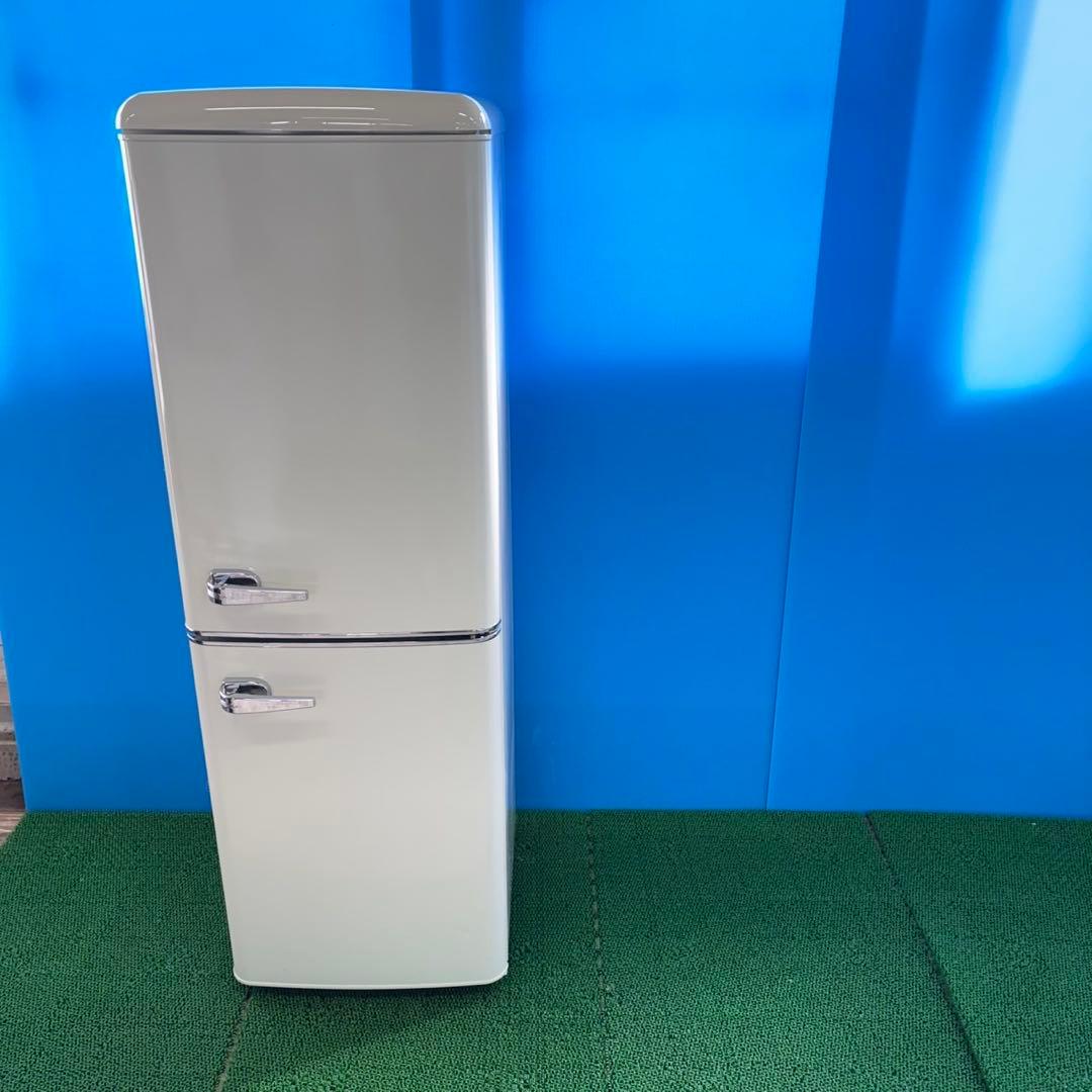 728 冷蔵庫　スリムデザイン　小型　一人暮らし　レトロ　格安　洗濯機も有　美品