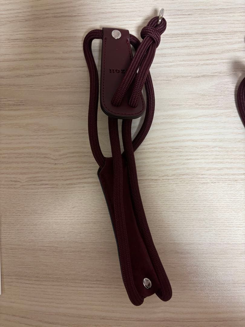 HOZI ハーネスS ハンズフリー(ショルダー)リードS オールバーガンディ